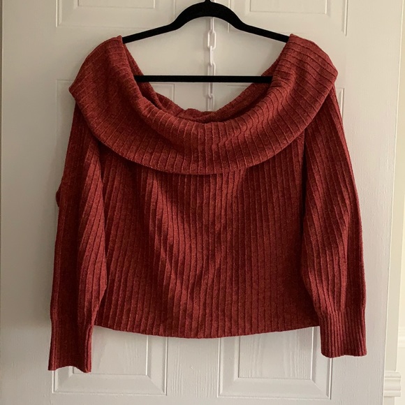 American Eagle Outfitters Sweaters - American Eagle Knit Off-the-Shoulder Sweater